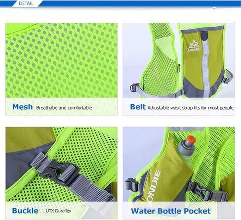 AONIJIE Outdoor Hiking Hydration Backpack Marathon Backpack Male Lightweight Vest Climbing Cycling Backpack in Kuwait