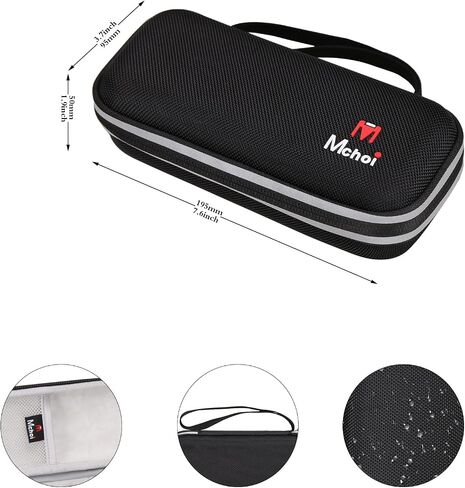 جراب Mchoi الصلب مناسب لبنك الطاقة INIU، شاحن محمول للكمبيوتر المحمول USB C بقدرة 25000 مللي أمبير في الساعة 65 وات، جراب واقٍ لحمل بنك الطاقة مقاوم للماء ومقاوم للصدمات، جراب فقط in Saudi Arabia