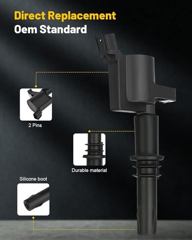 OCPTY Ignition Coil Coils Pack fits 1 pcs DG511 SP515, SP546,for Mercury for Mountaineer 4.6L,for Lincoln Navigator 5.4L 2005-2008,for Mark LT 5.4L,for Expedition 5.4L 2005-2008 in Kuwait