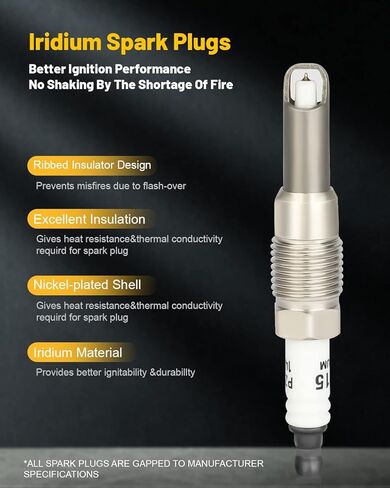 OCPTY Ignition Coil Coils Pack fits 1 pcs DG511 SP515, SP546,for Mercury for Mountaineer 4.6L,for Lincoln Navigator 5.4L 2005-2008,for Mark LT 5.4L,for Expedition 5.4L 2005-2008 in Kuwait
