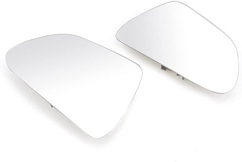 المصنع الأصلي سيارة المرايا الخارجية الزجاج الجانب عدسات مرآة الرؤية الخلفية الأبيض ل تسلا نموذج 3 2017-2023 (1 زوج) in Kuwait