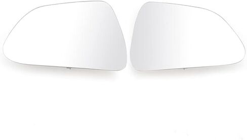 المصنع الأصلي سيارة المرايا الخارجية الزجاج الجانب عدسات مرآة الرؤية الخلفية الأبيض ل تسلا نموذج 3 2017-2023 (1 زوج) in Kuwait