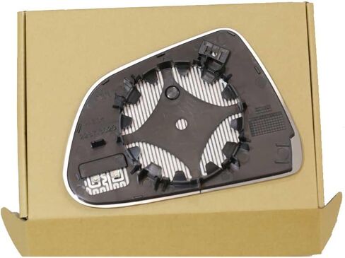 المصنع الأصلي سيارة المرايا الخارجية الزجاج الجانب عدسات مرآة الرؤية الخلفية الأبيض ل تسلا نموذج 3 2017-2023 (1 زوج) in Kuwait