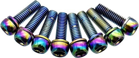 Bolts Screw with Washers for MTB Bike Bicycle Stem M5x20mm M6x20mm Steel Allen Hex Tapered in Kuwait