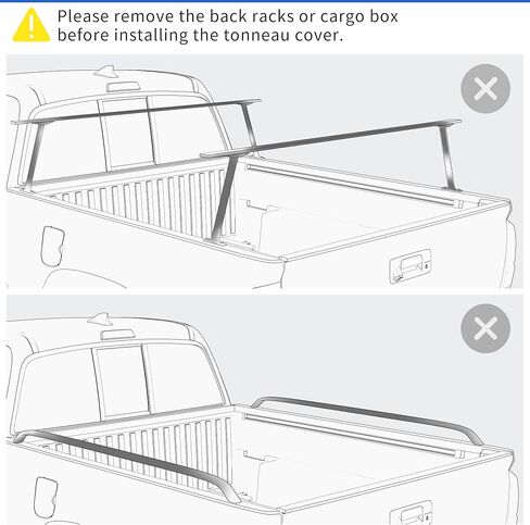 غطاء تونيو لسرير الشاحنة الناعم القابل للطي من oEdRo متوافق مع 2017-2024 Nissan Titan w/o Titan Box، سرير Fleetside 5.5 قدم مع نظام Utili-Track in Saudi Arabia