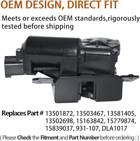 fokes الخلفية رفع الطاقة بوابة الجذع قفل الباب المحرك المحرك 13581405 931-107 متوافق مع تشيفي إنكليف cts إسكاليد srx إكوينوكس سوبربان تاهو ترافيرس أكاديا تيراين يوكون أوتلوك in Kuwait