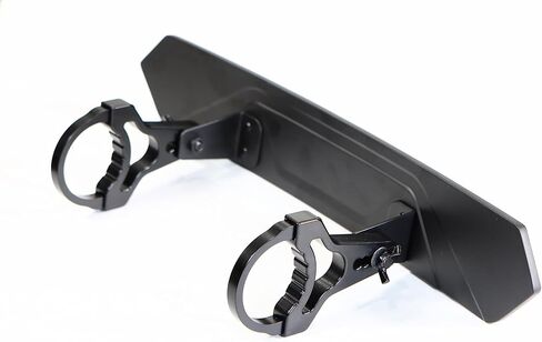 مرآة مركزية UTV SXS، إصدار جديد 15 بوصة مرآة UTV مع مشابك منخفضة الارتفاع قابلة للتعديل من 1.65 إلى 2 بوصة متوافقة مع Polaris RZR 2008-2023، Can-Am in Kuwait