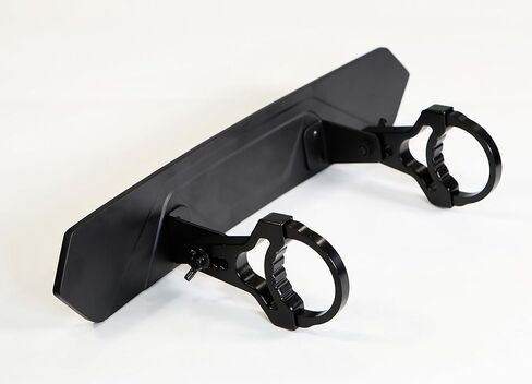 مرآة مركزية UTV SXS، إصدار جديد 15 بوصة مرآة UTV مع مشابك منخفضة الارتفاع قابلة للتعديل من 1.65 إلى 2 بوصة متوافقة مع Polaris RZR 2008-2023، Can-Am in Kuwait