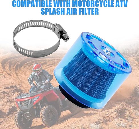 38MM ATV Motorcycle Splash Proof Air Filter for Pit Dirt 4-stroke Bikes 90cc 110cc 125cc 140cc 200cc in Saudi Arabia