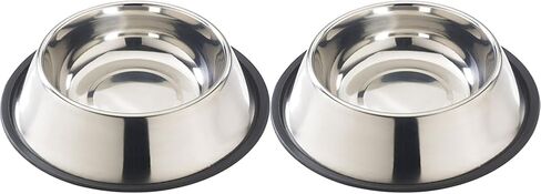SPOT by Ethical Products – No-Tip Pet Bowl for Cats Small Dogs Large Dogs Classic Durable Non Slip Cat Dish Dog Bowls for Food and Water - 32oz - 4cup in Saudi Arabia