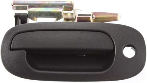 KarParts360 for Dodge Dakota Exterior Door Handle 2002-2004 Driver Side Front, | Textured Black | with Key Hole | Trim: All Submodels | CH1310126 | 55362891AB in Kuwait