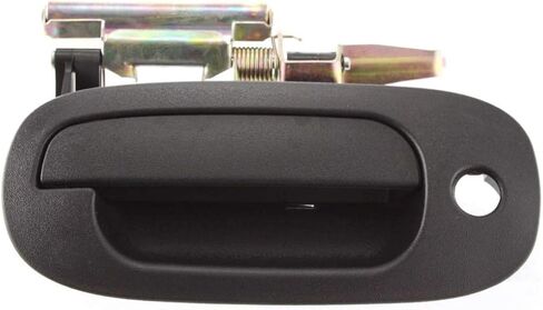 KarParts360 for Dodge Dakota Exterior Door Handle 2002-2004 Driver Side Front, | Textured Black | with Key Hole | Trim: All Submodels | CH1310126 | 55362891AB in Kuwait