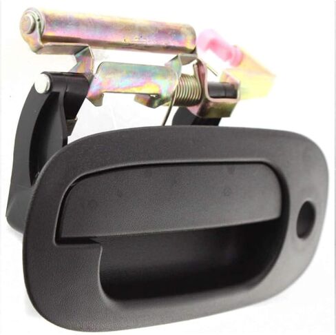 KarParts360 for Dodge Dakota Exterior Door Handle 2002-2004 Driver Side Front, | Textured Black | with Key Hole | Trim: All Submodels | CH1310126 | 55362891AB in Kuwait