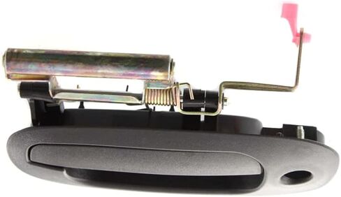 KarParts360 for Dodge Dakota Exterior Door Handle 2002-2004 Driver Side Front, | Textured Black | with Key Hole | Trim: All Submodels | CH1310126 | 55362891AB in Kuwait