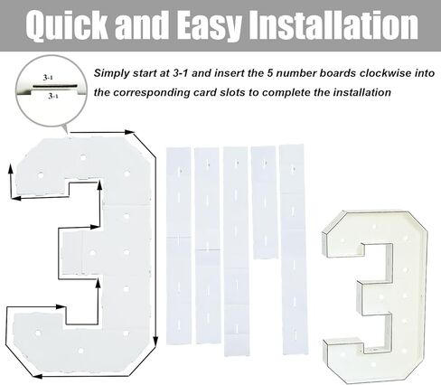 LANGXUN 40 بوصة أبيض كبير أدى تضيء رقم 2 لديكور حفلة عيد الميلاد الحادي والعشرين الثاني، مع مسدس الغراء الساخن، أرقام بالون سرادق 2 لحفل زفاف التخرج استحمام الطفل صورة خلفية الديكور in Kuwait