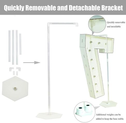 LANGXUN 40 بوصة أبيض كبير أدى تضيء رقم 2 لديكور حفلة عيد الميلاد الحادي والعشرين الثاني، مع مسدس الغراء الساخن، أرقام بالون سرادق 2 لحفل زفاف التخرج استحمام الطفل صورة خلفية الديكور in Kuwait