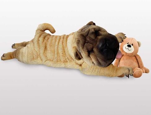 Blueberry Pet 6" Squeaky Plush Dog Toy Easter Spring Gifts for Puppies Small Dogs, Pure Bunny Rabbit Design Chew Toy in Saudi Arabia