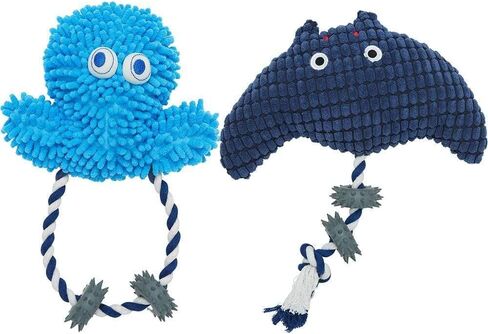 Blueberry Pet 6" Squeaky Plush Dog Toy Easter Spring Gifts for Puppies Small Dogs, Pure Bunny Rabbit Design Chew Toy in Saudi Arabia