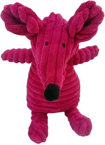 MEETCARE Plush Dog Toys for Small Medium Dogs, Interactive Toys with Squeaky Sound, Soft and Comfortable, Perfect for Pet Training and Playing (Pig) in Saudi Arabia