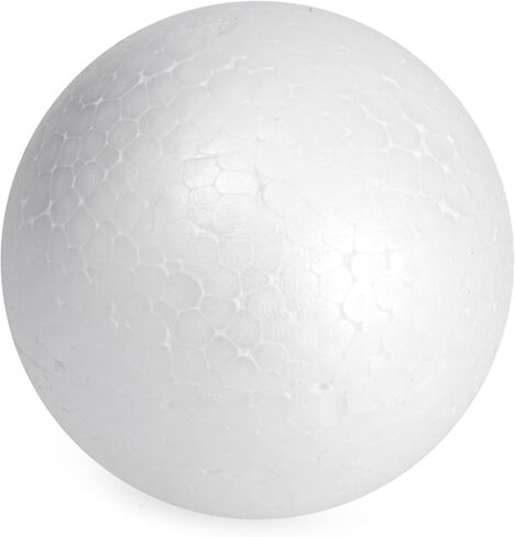 Juvale 48 Pack Small 3 Inch Foam Balls for Crafts, Smooth Polystyrene White Foam Spheres, Solid Craft Foam for DIY Arts and Crafts, Decoration, Science Fair, Household in Saudi Arabia