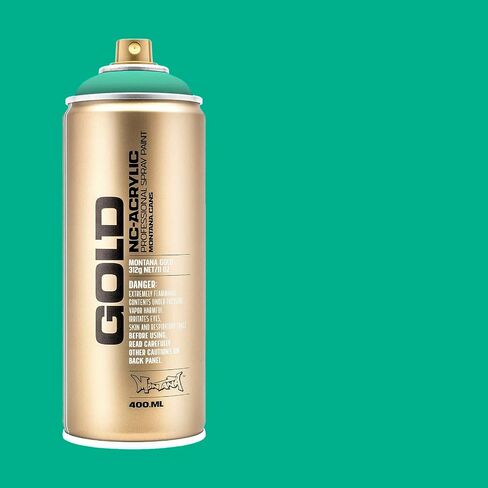 Montana Cans Montana 400 ml Color, Gold Matte Spray Paint, 13.5 Fl Oz (Pack of 1) in Saudi Arabia