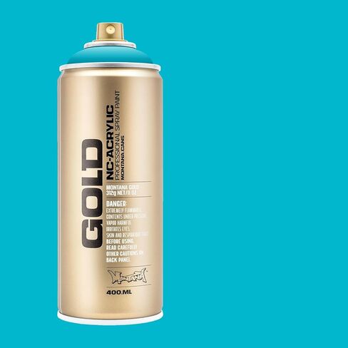 Montana Cans Montana 400 ml Color, Gold Matte Spray Paint, 13.5 Fl Oz (Pack of 1) in Saudi Arabia