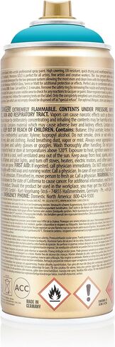 Montana Cans Montana 400 ml Color, Gold Matte Spray Paint, 13.5 Fl Oz (Pack of 1) in Saudi Arabia
