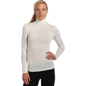 Cuddl Duds Women's Softwear with Stretch Long Sleeve Turtle Neck Top