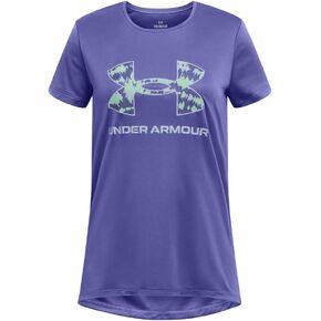 Under Armour Girls' Tech Big Logo Short Sleeve Crew Neck