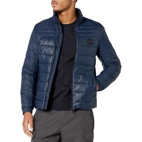 BOSS Men's Lightweight Nylon Insulated Puffer Jacket