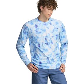 TSLA Men's Rashguard Swim Shirts, UPF 50+ Loose-Fit Long Sleeve Shirts, Cool Running Workout SPF/UV Sun Shirts