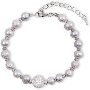 Rosedate Pearl Bracelet Wedding Accessories Bridesmaid Bracelet Natural Pearl Bracelet Bridal Party Prom Beaded Bracelet for Women