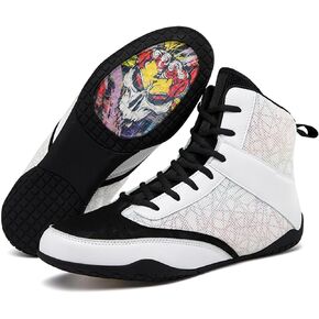 Zivopah Professional Mens Wrestling Shoes Lightweight Breathable Training Shoe Durable Shoes for Wrestling, Boxing, Weightlifting