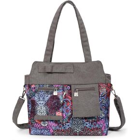 Black Butterfly Premium Canvas Tote Shoulder Bag, Roomy Fashion Hobo Handbags Ladies Purse Satchel, Top Handle Bag for Womens