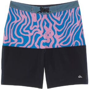 سروال سباحة قصير للأولاد من Quiksilver ذو أرجل مستقيمة مقاس 17 من Surfsilk