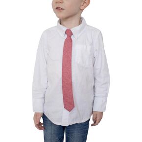 DAPPER Kids Cotton Skinny Tie, 1.5" (4 cm)