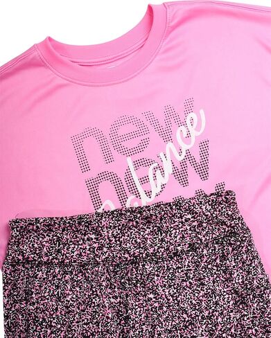 السراويل الضيقة النشطة للفتيات من New Balance - عبوة من قطعتين من سراويل اليوغا كاملة الطول (7-12) in Kuwait