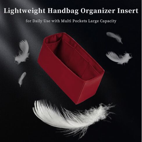 Onthego Bags Organizer, Silky Bag Insert Compatible with LV Onthego PM/MM/GM, Lightweight Handbag Shaper for Daily Use (Custom Color) in Saudi Arabia