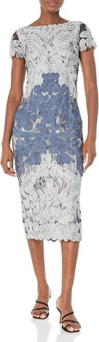 JS Collections Women's Jackie Soutache Midi Dress in Saudi Arabia