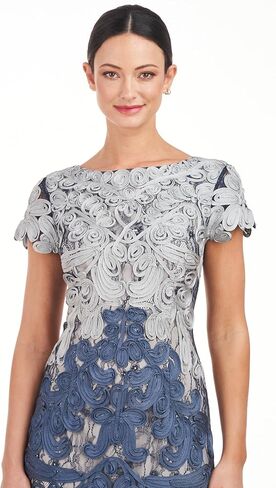 JS Collections Women's Jackie Soutache Midi Dress in Saudi Arabia