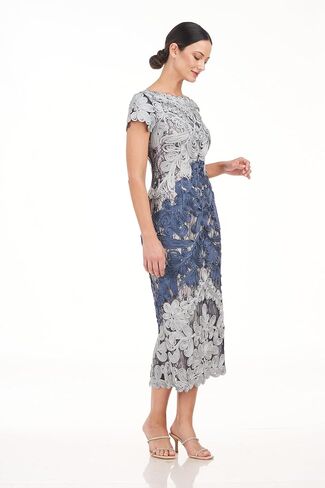 JS Collections Women's Jackie Soutache Midi Dress in Saudi Arabia