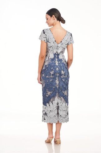 JS Collections Women's Jackie Soutache Midi Dress in Saudi Arabia