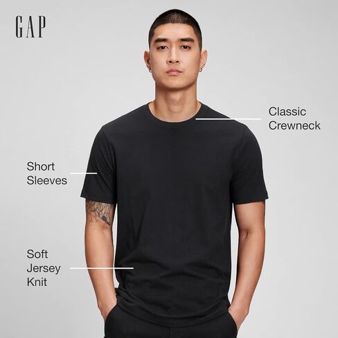 GAP Men's Everyday Soft Crewneck T-Shirt Tee in Saudi Arabia