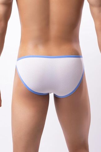 Maiclaice Men's Ice Silk Bikini Low Rise Briefs Underwear in Saudi Arabia