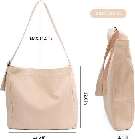 حقيبة يد REDSINDA سروال قصير للنساء حقائب كتف بسحاب للعمل والسفر والتسوق in Kuwait