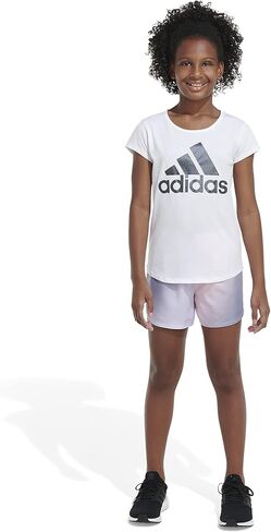 adidas Girls' Big Aeroready Ombré Shorts in Saudi Arabia
