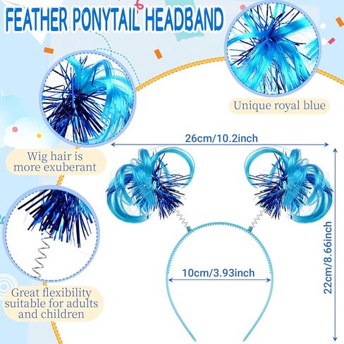 2 Set Kids World Book Day Thing Costume Include 5-layered Tutu Skirts Ponytail Headbands and Striped Knee Socks in Kuwait