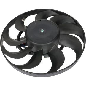 مجموعة مروحة تبريد المحرك المكثف SCITOO 620-773 A/C مناسبة لـ 2000-2006 TT 2000-2006 TT Quattro 1999-2006 للجولف 1999-2005 لجيتا