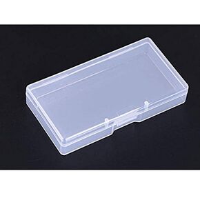 5PCS High Transparency Plastic Business Card Holder, Portable Business Card Holders -for Men & Women