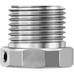 Lathe Headstock Spindle Adapter,Converts 1"x8 TPI to 1-1/2-8 TPI for Woodworking Lathe